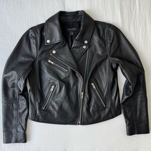 Halogen Moto Leather Jacket